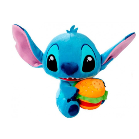 Peluche Stitch Con Hamburguesa 25 Cm