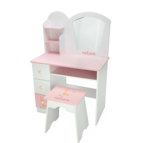 Nature Tocador Blanco Y Rosa