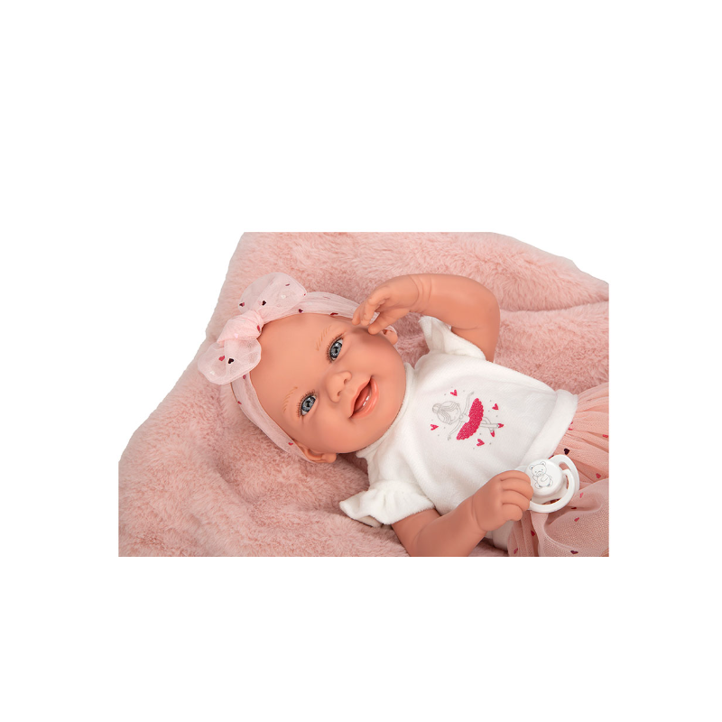 ELEGANCE ZOE BAILARINA ROSA 42CM