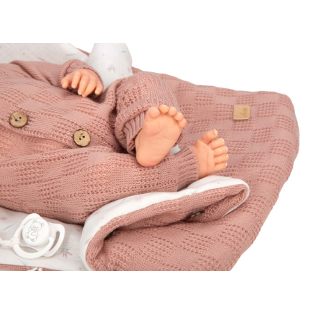 REBORN ELBA ROSA CON SACO DE DORMIR 40CM