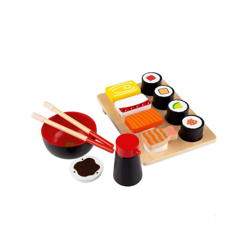 Woomax Set de Sushi de Madera 14 Piezas