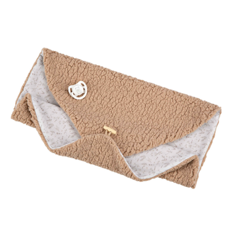 Muñeca Arias Elegance 35 Cm Marrón Osito Con Manta