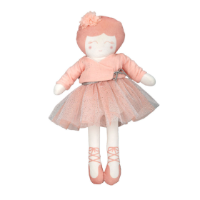 Muñeca Arias Elegance 34 Cm Trapo Bailarina