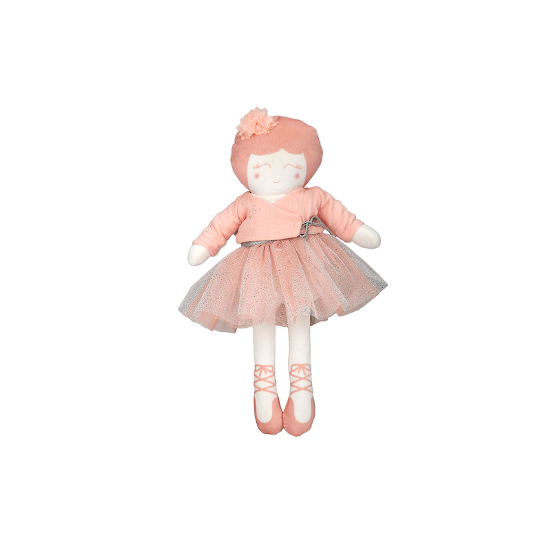 Muñeca Arias Elegance 34 Cm Trapo Bailarina De Arias
