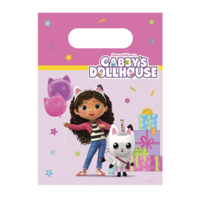 Bolsas Papel Casa Muñecas De Gabby 4 Uds De Fiesta Y Cumpleaños