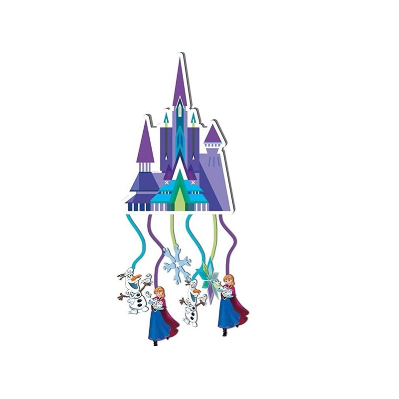 Piñata Frozen Snowflakes De Fiesta Y Cumpleaños