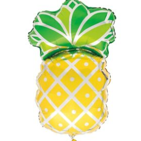 Globo Gigante Piña Metal 81 Cm De Fiesta Y Cumpleaños