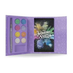 Nebulous Stars Acuarelas De Viaje Con Fondo Negro De Nebulous 2