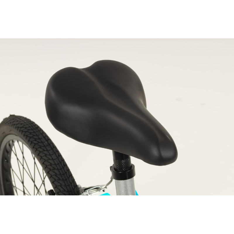 Bicicleta 20" Bmx Rueda Fina Azul/Plata