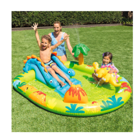 Centro De Juegos De Dinosaurios Hinchable De Intex 2