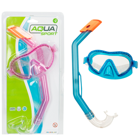 Set Máscara Y Tubo Buceo +3 Años