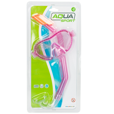 Set Máscara Y Tubo Buceo +3 Años