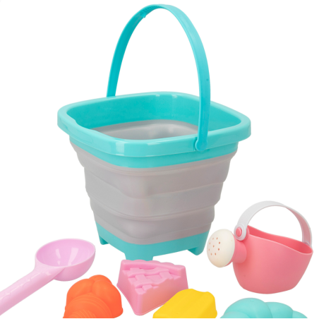 Color Beach Cubo Playa Plegable