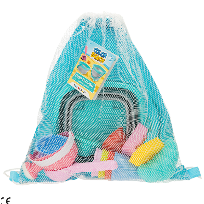 Color Beach Cubo Playa Plegable