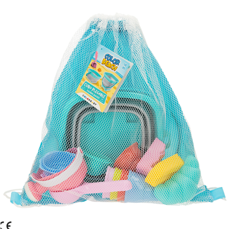 Color Beach Cubo Playa Plegable