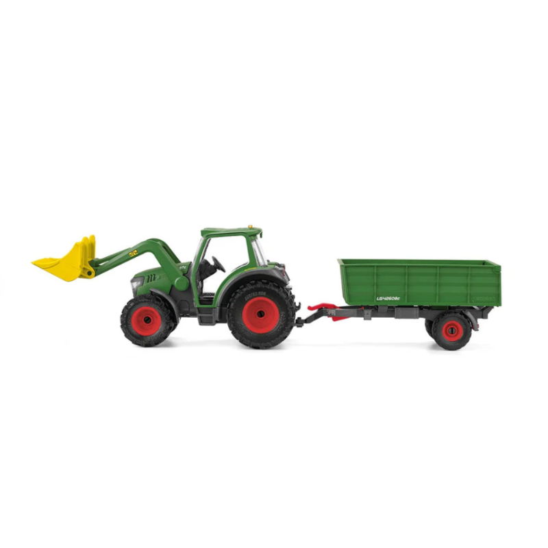 Schleich Tractor Con Remolque