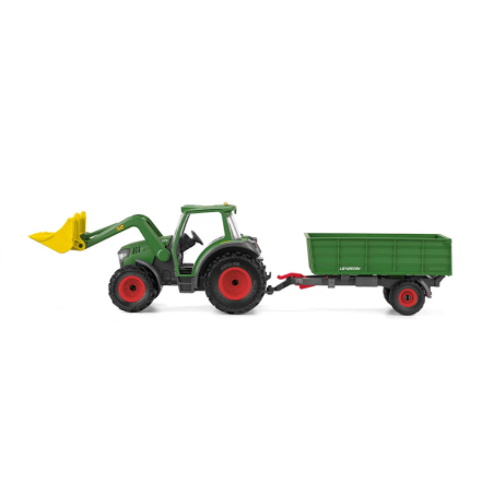 Schleich Tractor Con Remolque