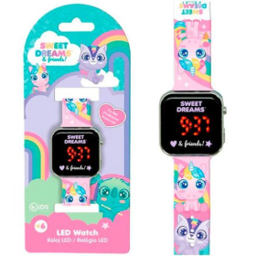 Reloj Led Sweet Dreams Unicornio De Kids Euroswan