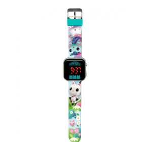 Reloj Led La Casa De Muñecas Gabby De Kids Euroswan 2