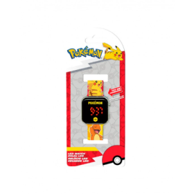 Reloj Led Pokemon De Kids Euroswan