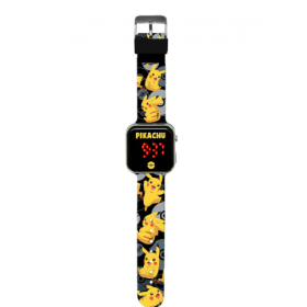 Reloj Led Pokemon Picacku De Kids Euroswan 2