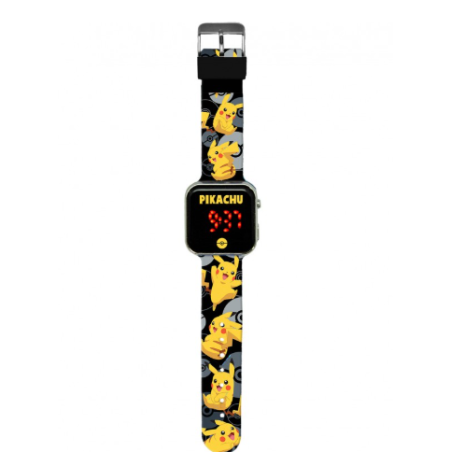 Reloj Led Pokemon Picachu