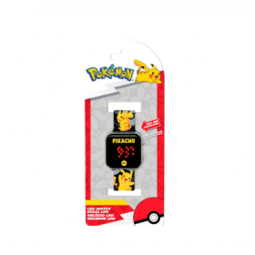 Reloj Led Pokemon Picacku De Kids Euroswan