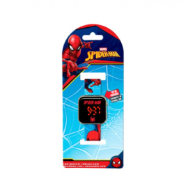 Reloj Led Spiderman De Kids Euroswan