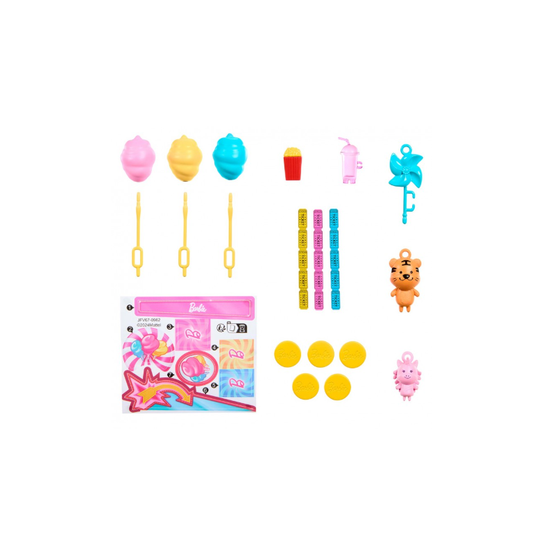 Barbie Puesto De Algodón De Azúcar