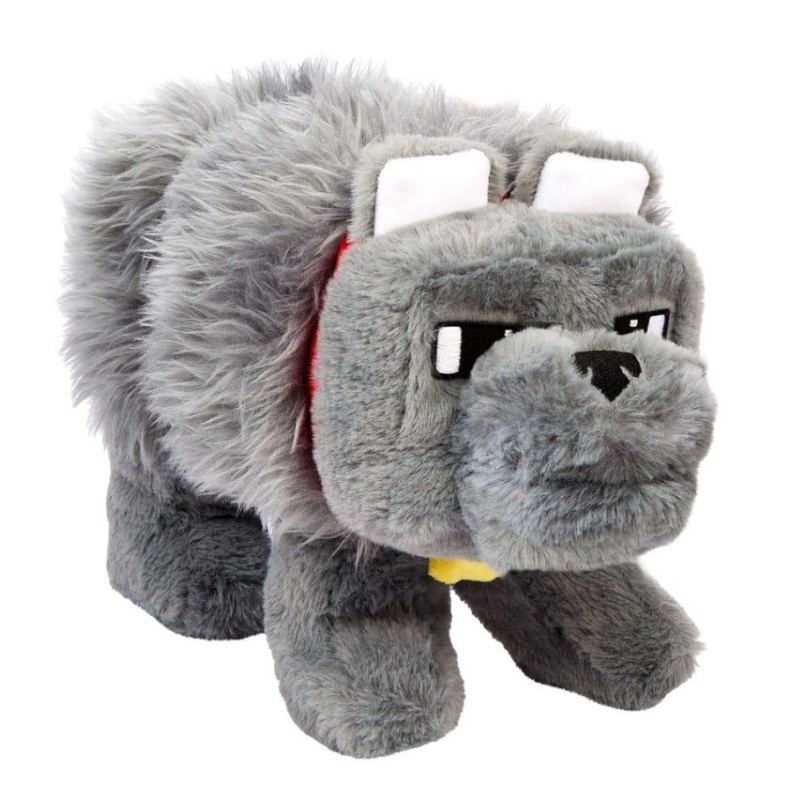 Minecraft Peluche Dennis El Lobo 30 Cm