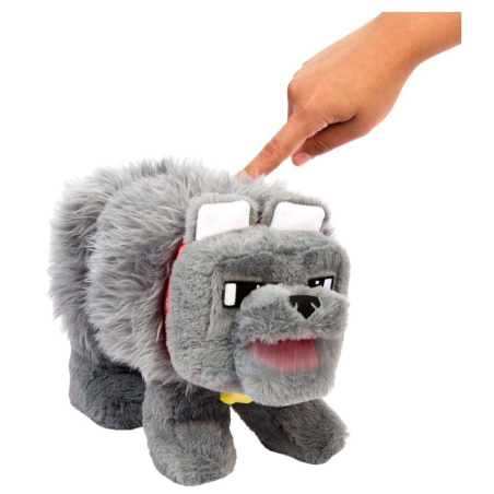 Minecraft Peluche Dennis El Lobo 30 Cm