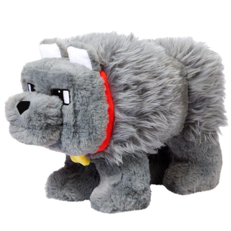 Minecraft Peluche Dennis El Lobo 30 Cm