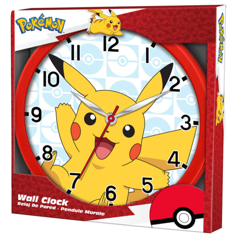 Reloj De Pared Pokemon De Eroswan