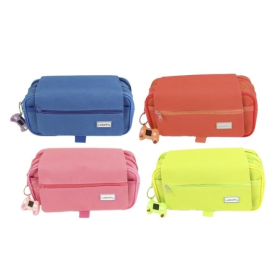 Portatodo 3 Cremalleras Con Llavero 2