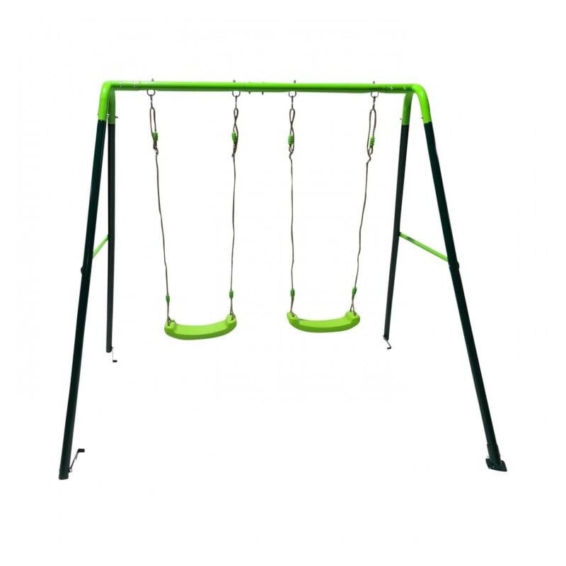 Columpio doble metálico Masgames OLEA 