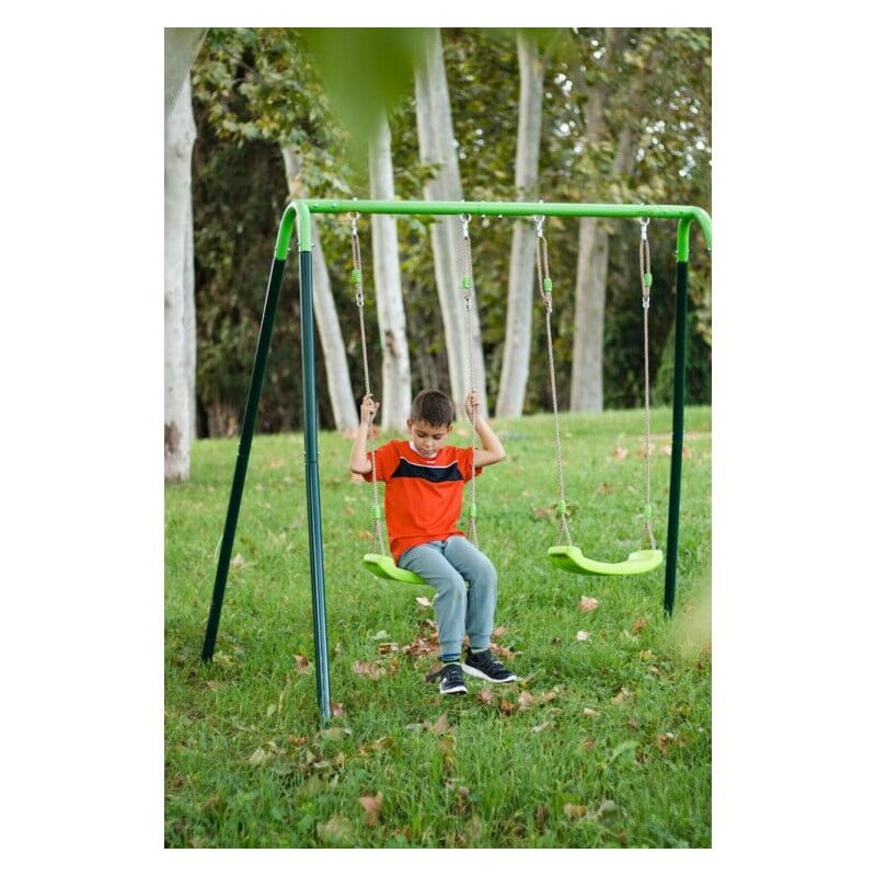 Columpio doble metálico Masgames OLEA 