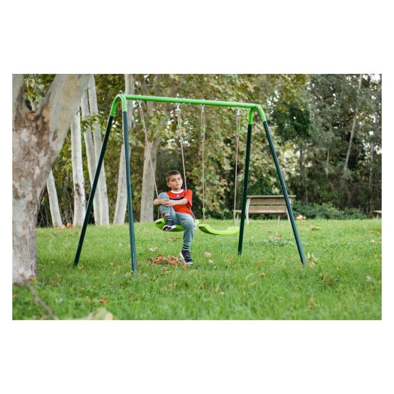 Columpio doble metálico Masgames OLEA 