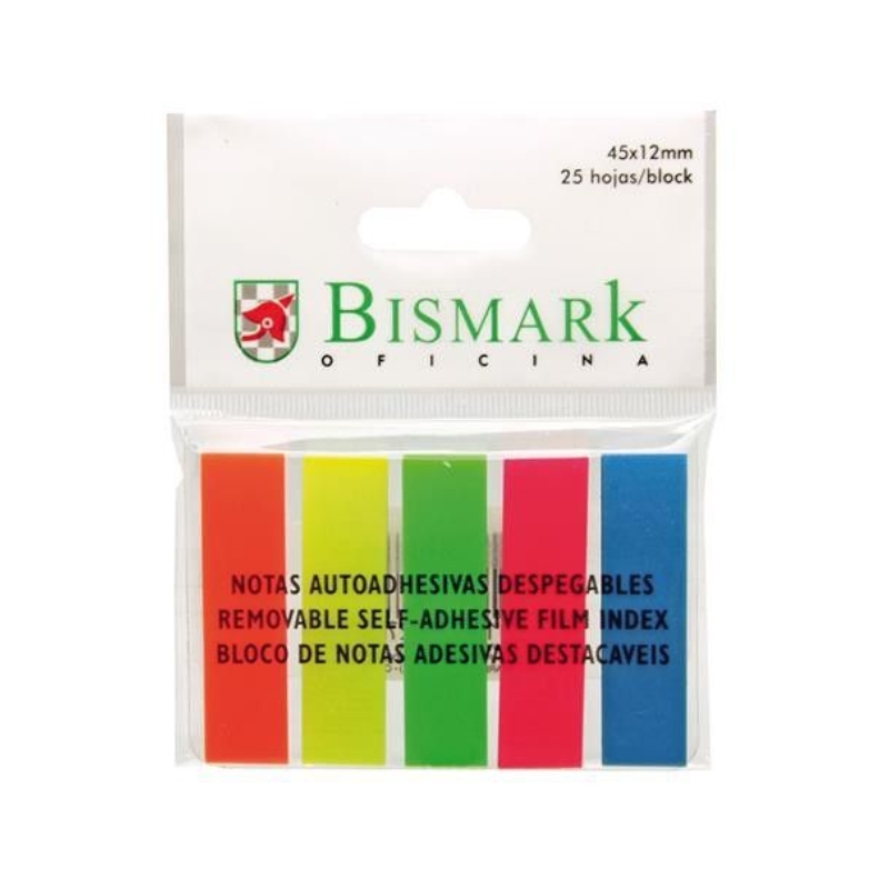 Banderitas Adhesivas 5 Colores Neón