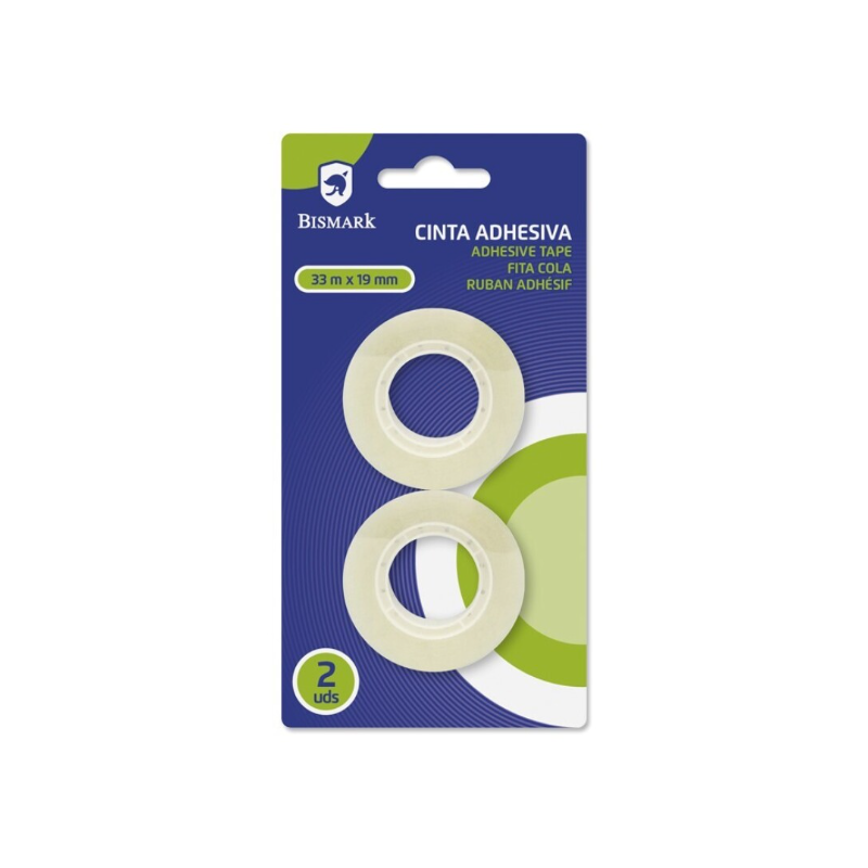 Cinta Adhesiva Blíster 2 Ud Bismark