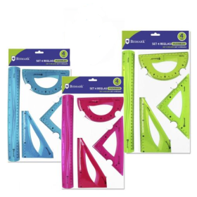 Set 4 Reglas Flexibles 30/18/15/13 2