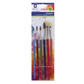 Set 6 Pinceles Surtidos