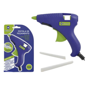 Pistola Silicona 10 W + 2 Recambios