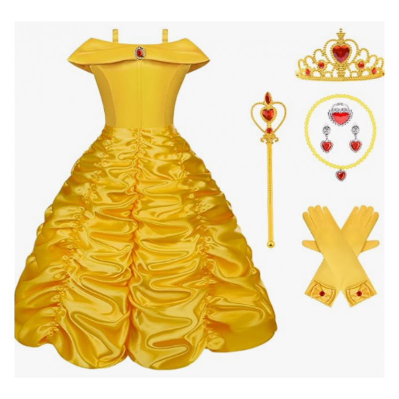 Disfraz Princesa Bella 3-4 Años De ATTA