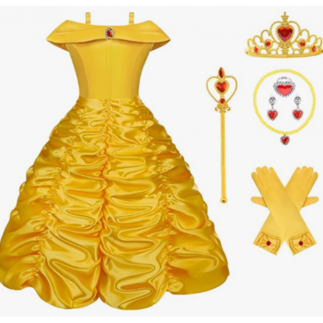 Disfraz Princesa Bella 3-4 Años De ATTA