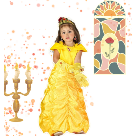 Disfraz Princesa Bella 3-4 Años
