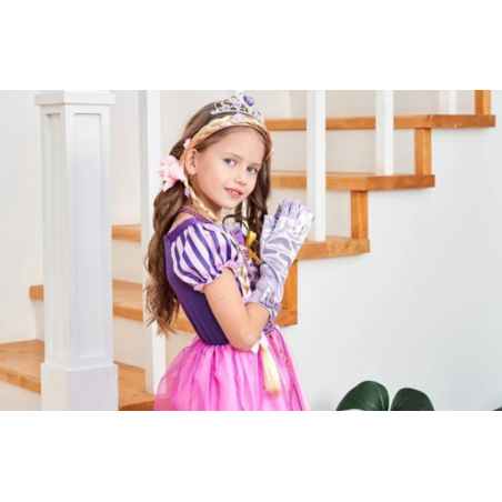 Disfraz Princesa Rapunzel 5-6 Años