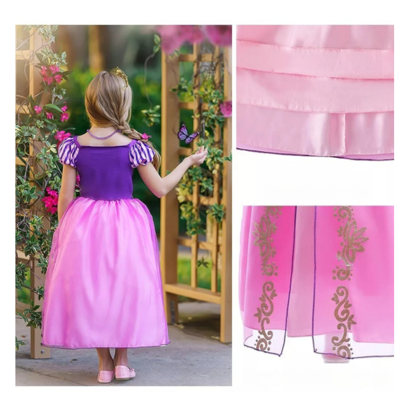 Disfraz Princesa Rapunzel 5-6 Años