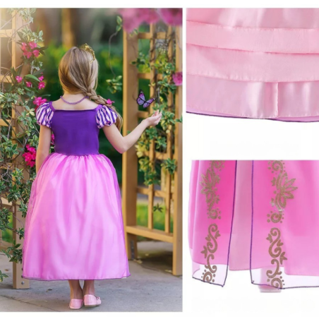 Disfraz Princesa Rapunzel 5-6 Años