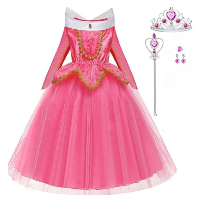 Disfraz Princesa Aurora 6-7 Años De ATTA