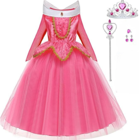 Disfraz Princesa Aurora 6-7 Años De ATTA